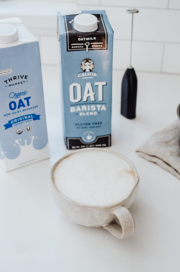 Oat Milk Latte (Simple + EASY Oat Milk Coffee Recipe!)