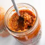 A jar of kraut-chi.