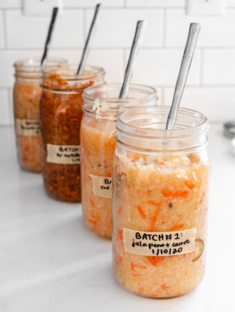 Easy Spicy Sauerkraut 4 Ways