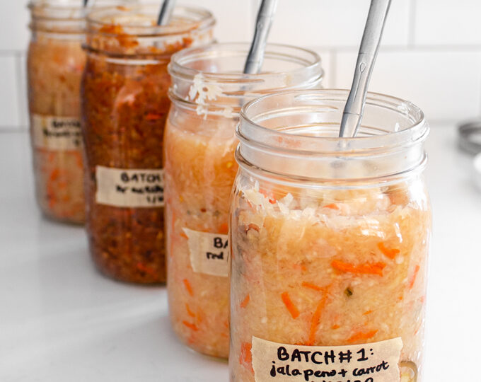 Easy Spicy Sauerkraut 4 Ways