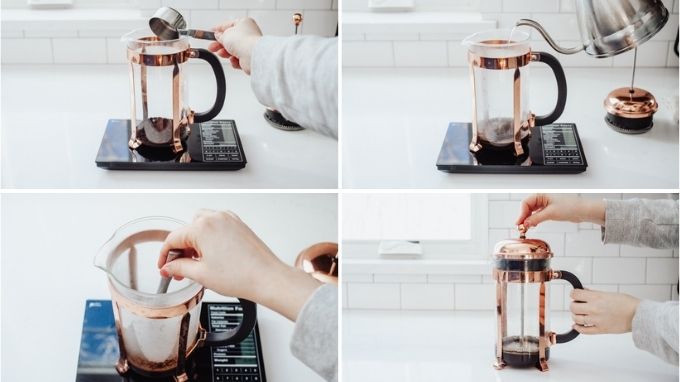 How to make espresso with a French press.