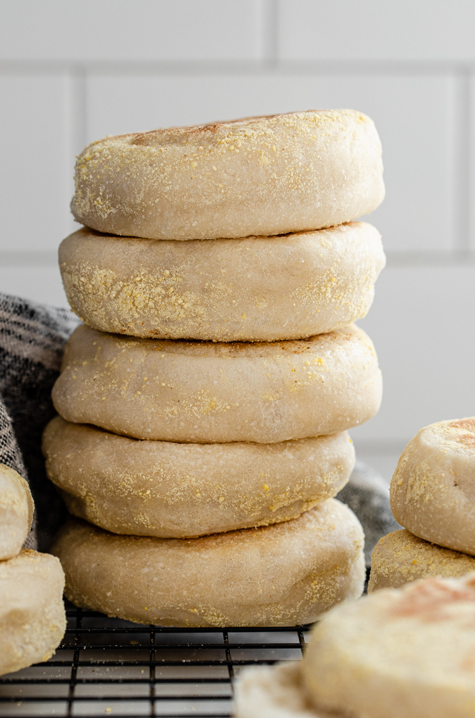 Sourdough English Muffins-image