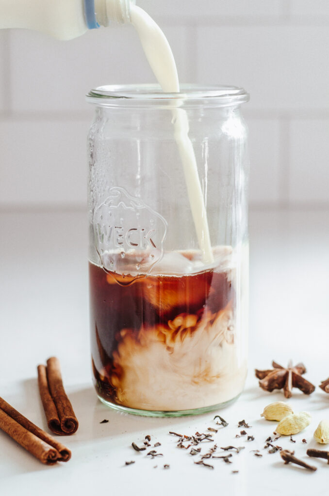 Homemade Iced Chai Latte Recipe