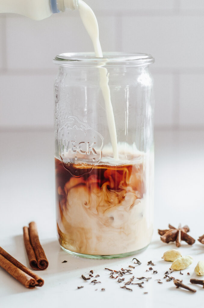 Homemade Iced Chai Latte Recipe