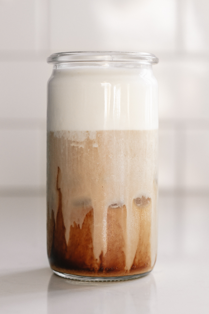 How To Make Starbucks Sweet Cream Cold Foam Recipe - Basics with Bails