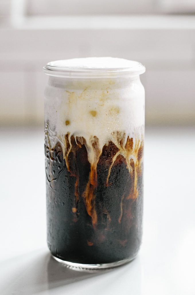 Starbucks copycat Sweet Cream Cold Foam Cold Brew recipe