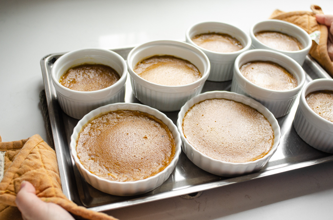 Easy Baked Pumpkin Custard is basically a crustless pumpkin pie!