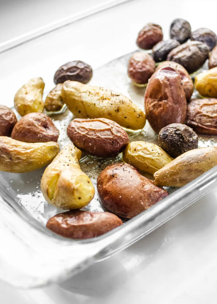 Roasted Little Potato Recipe - Easy or Elevated Options - Buttered Side Up