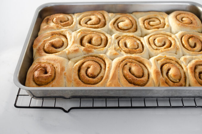 Easy Cinnamon Roll Recipe Without Milk (Dairy Free + Vegan Options!)