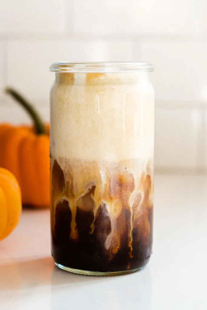 How to Make Pumpkin Cold Foam - Starbucks Copycat