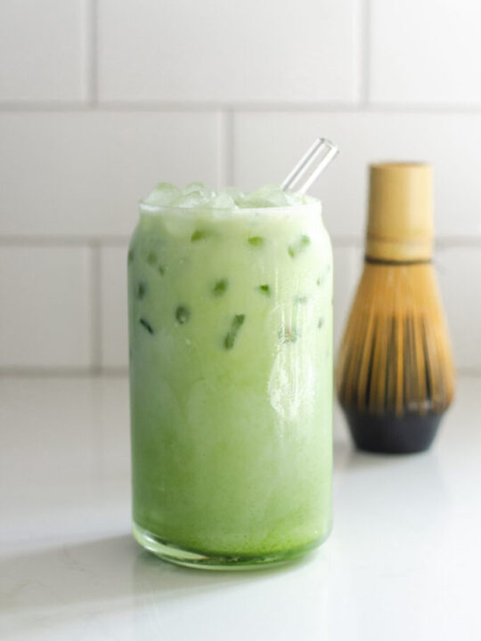 Starbucks Iced Matcha Latte Copycat - Modern Farmhouse Eats