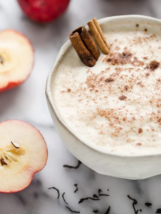 Spiced Apple Tea Latte