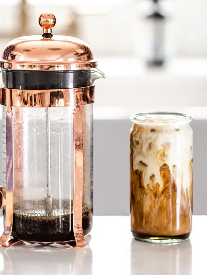 How to make cold brew in a French press.