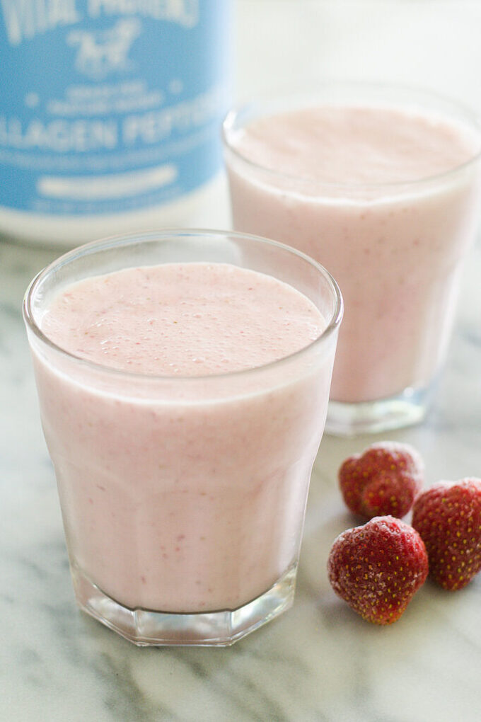 Strawberry Protein Smoothie